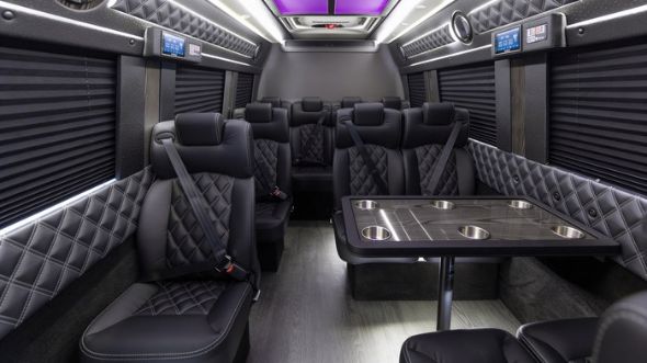 montgomery 15 passenger sprinter van interior
