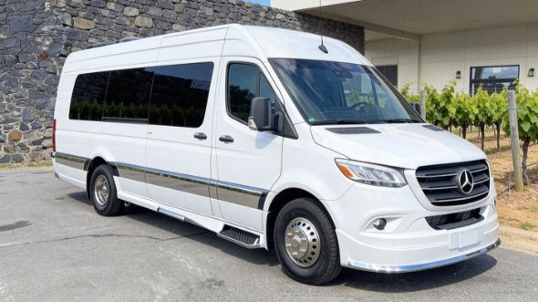 montgomery wine tour sprinter van rental