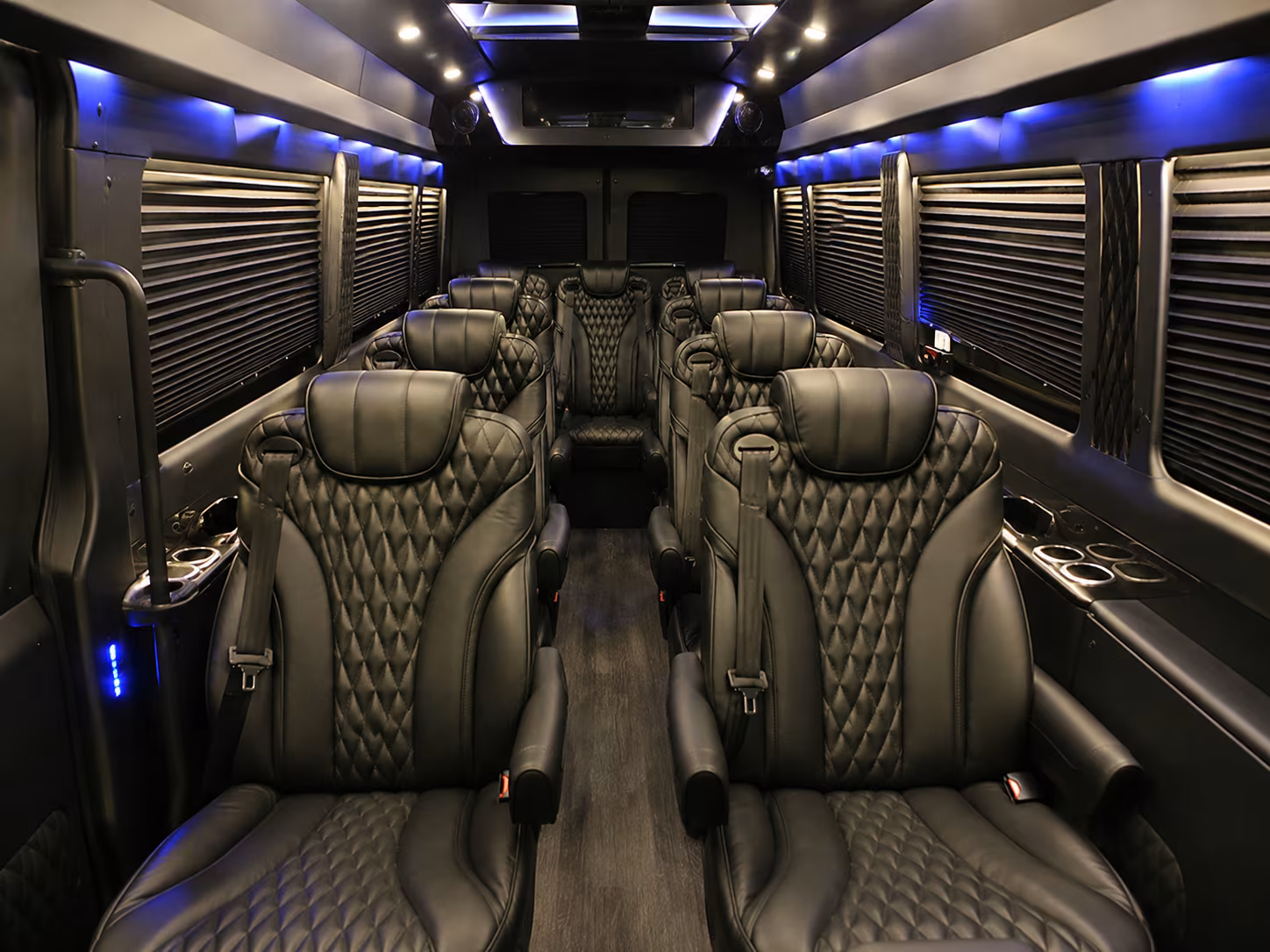 montgomery 10 passenger sprinter van inside
