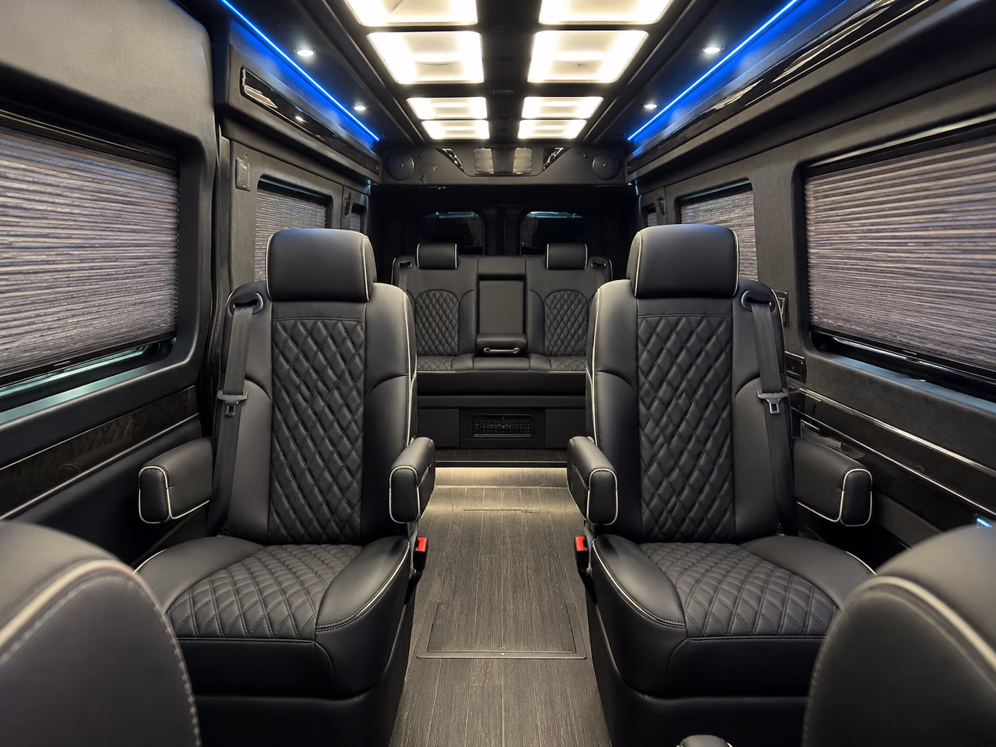 montgomery 10 passenger sprinter van interior