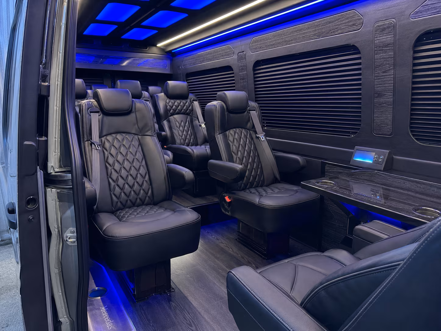 montgomery 12 passenger sprinter van inside