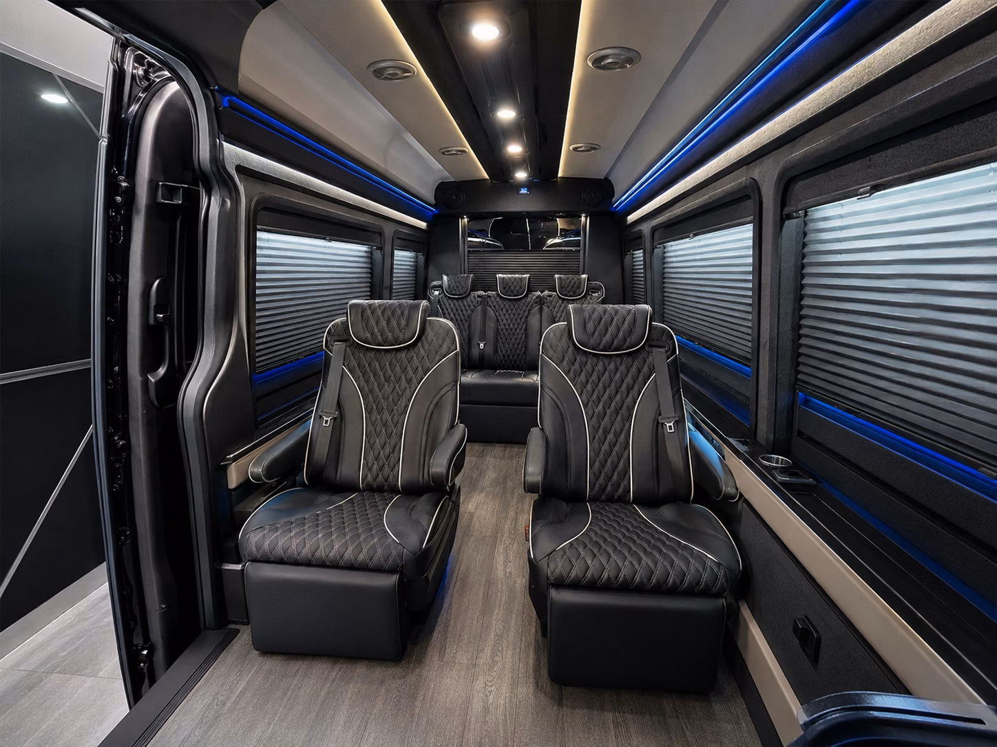 montgomery 12 passenger sprinter van interior