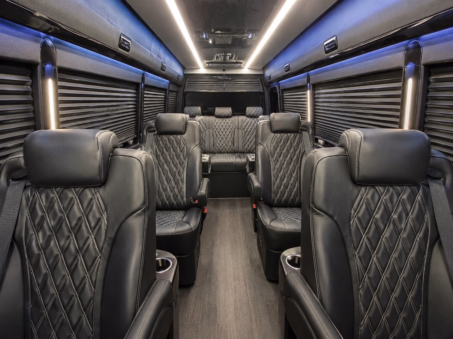 montgomery 15 passenger sprinter van inside