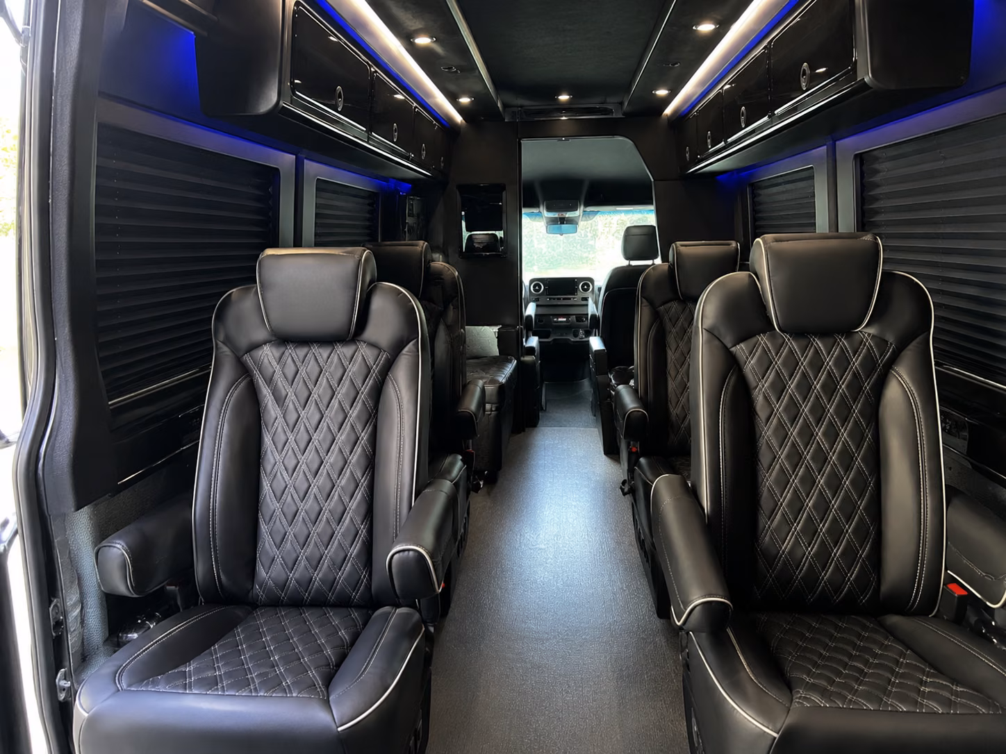 montgomery 15 passenger sprinter van interior
