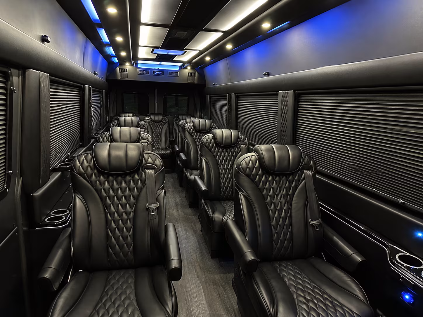 montgomery 18 passenger sprinter van inside