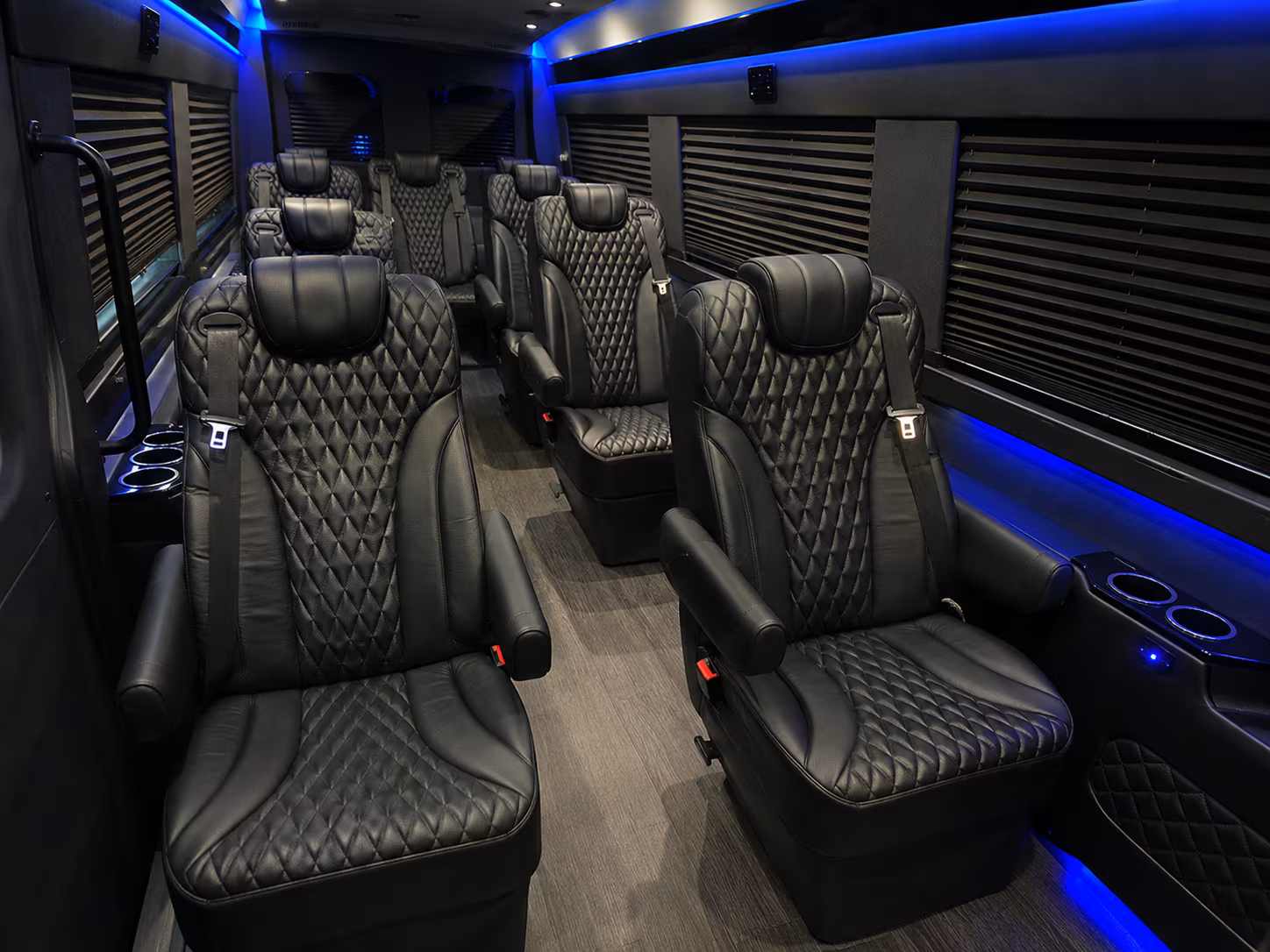 montgomery 18 passenger sprinter van interior