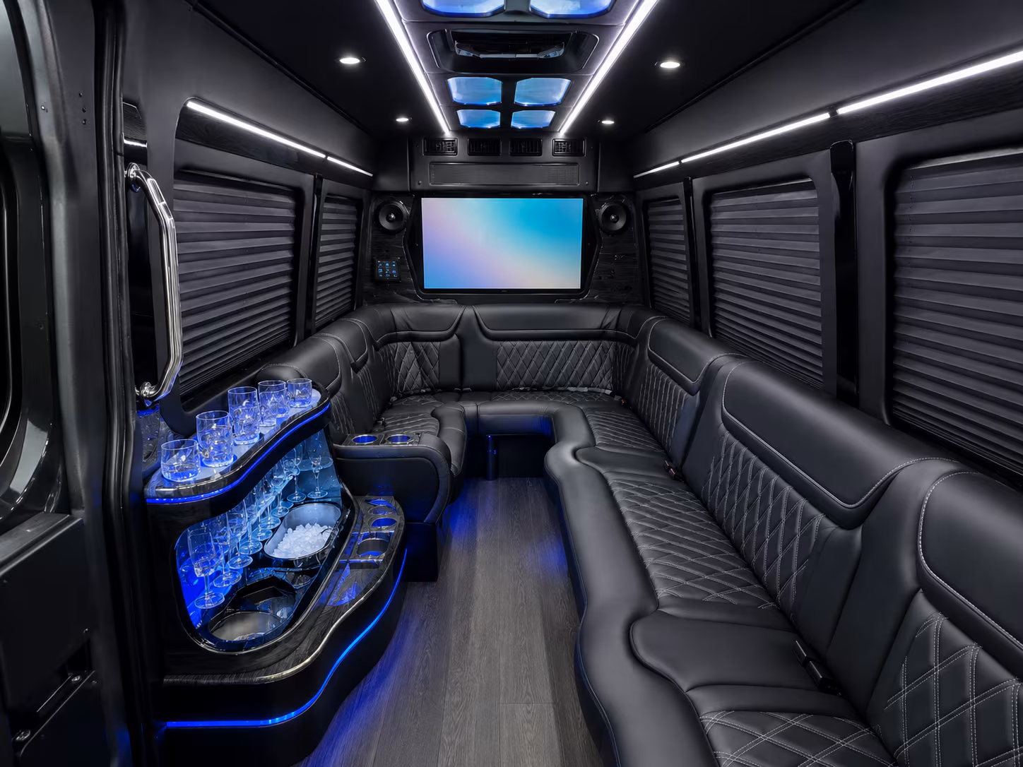 montgomery sprinter limousine inside