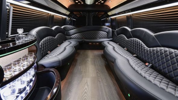 sprinter limousine inside montgomery